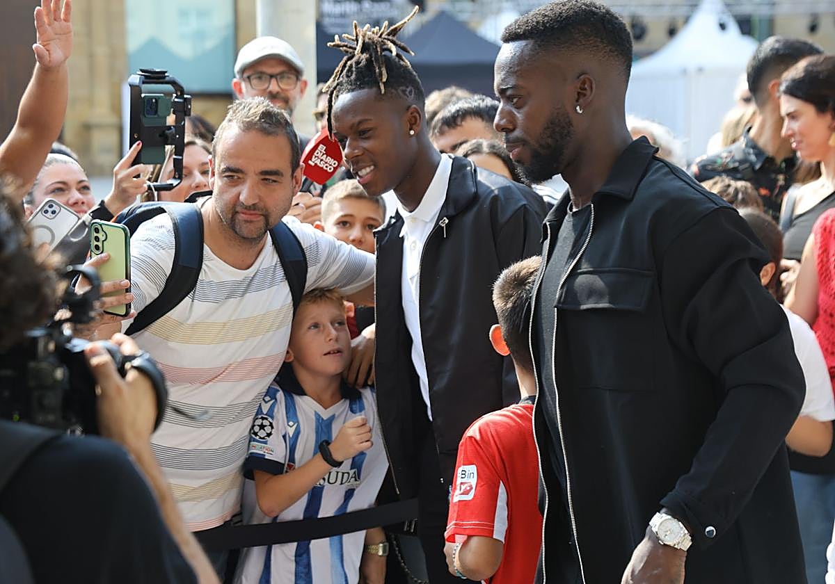 Los Williams se dan un baño de cine en Donostia