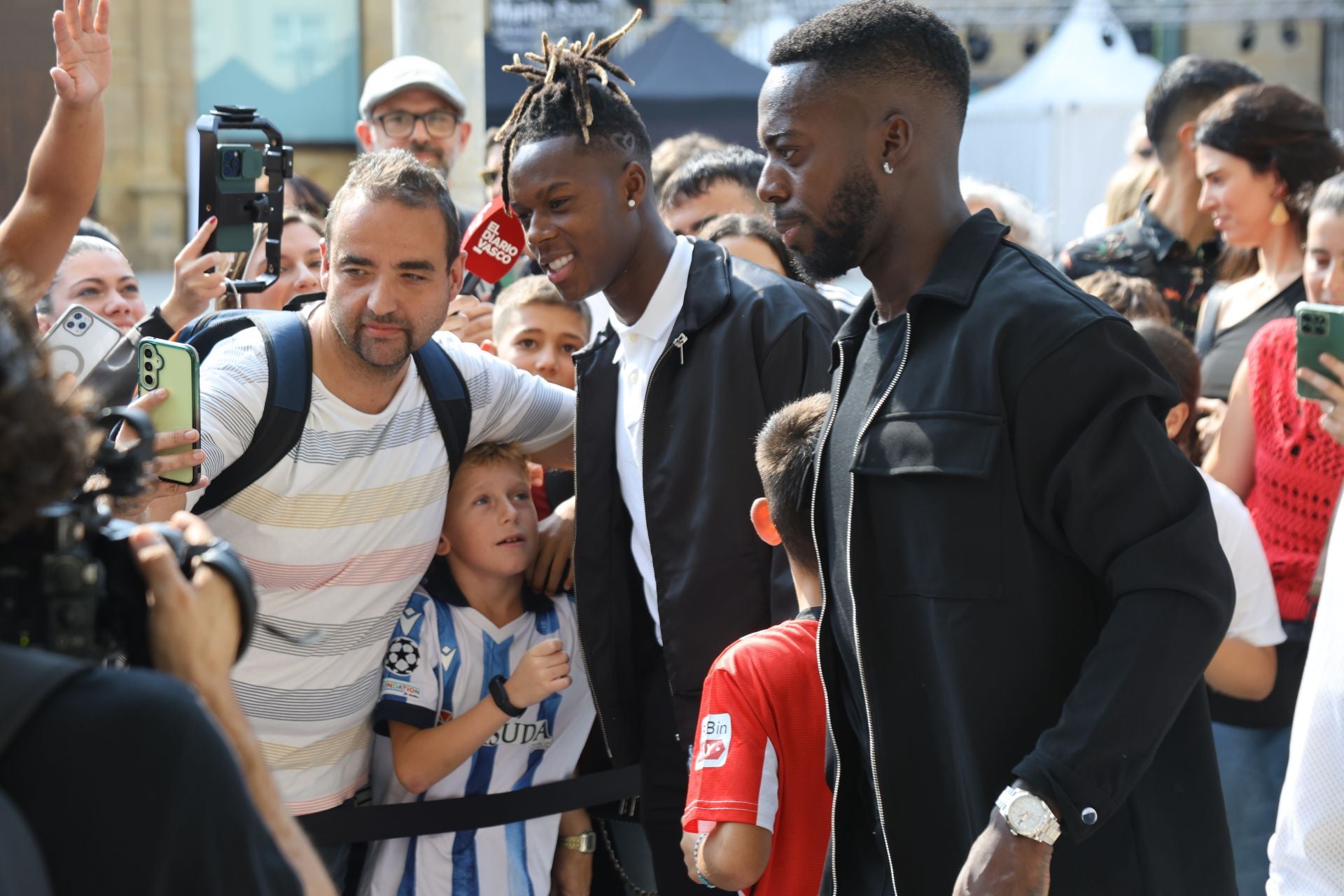 Los Williams se dan un baño de cine en Donostia