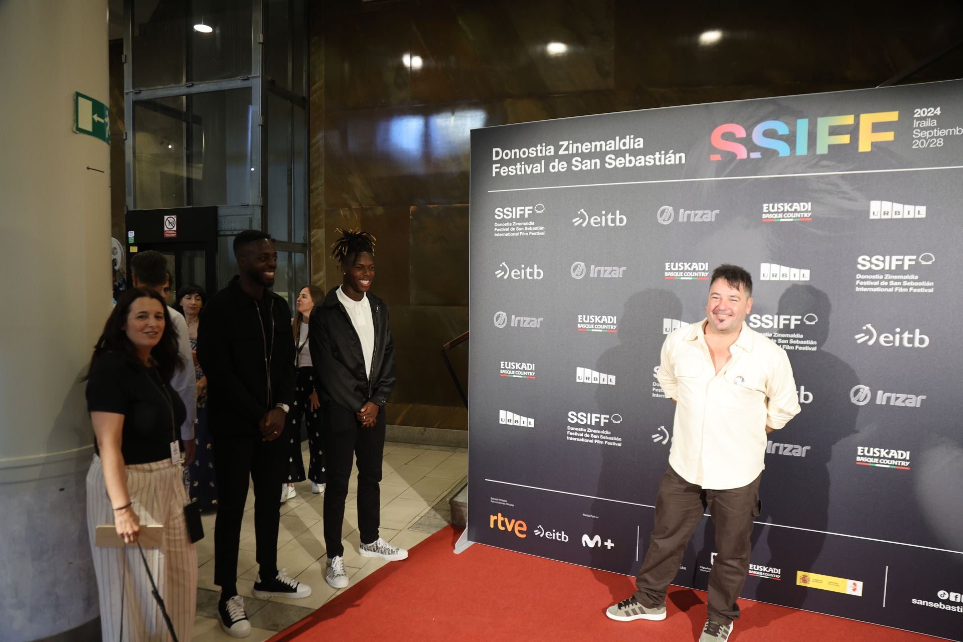 Los Williams se dan un baño de cine en Donostia