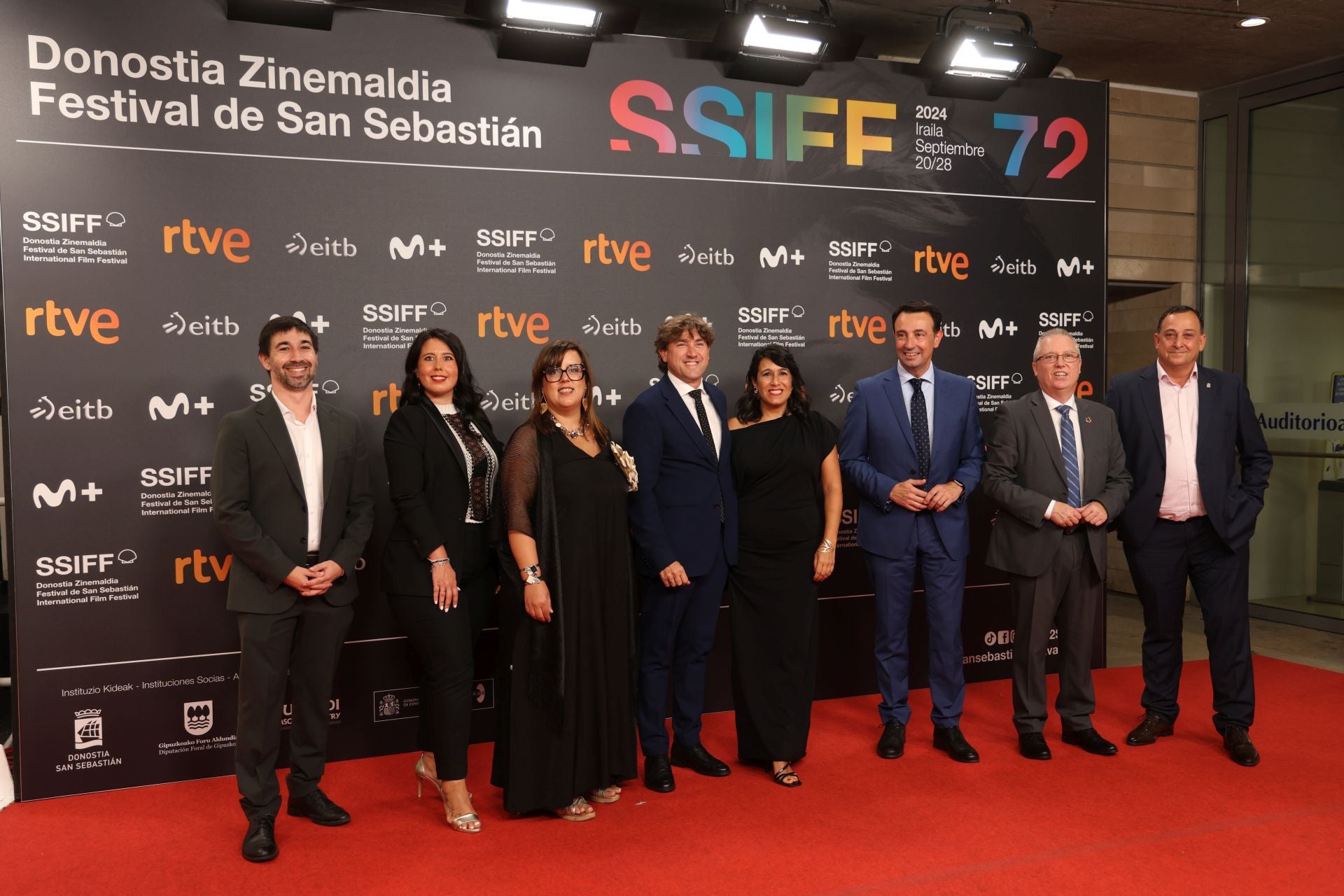 La alfombra roja del Zinemaldia, en imágenes