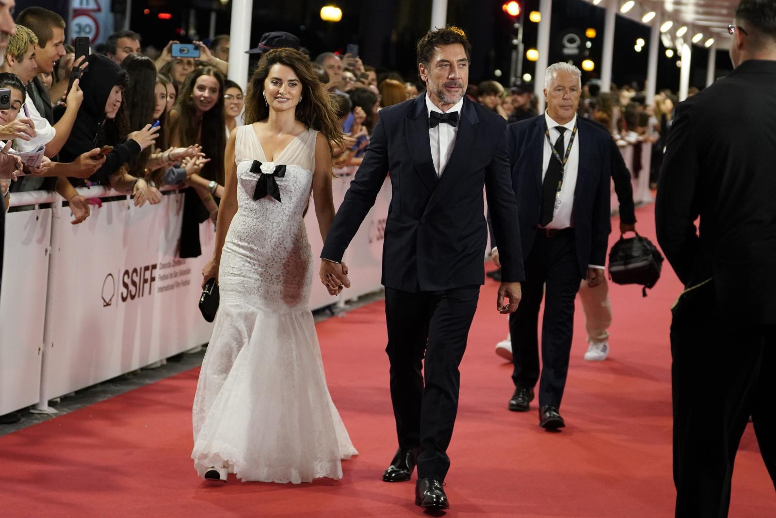 La alfombra roja del Zinemaldia, en imágenes