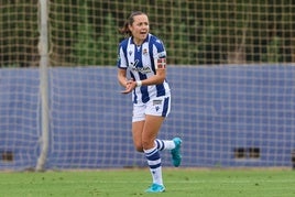 Amaiur arenga a las suyas tras el gol del empate.