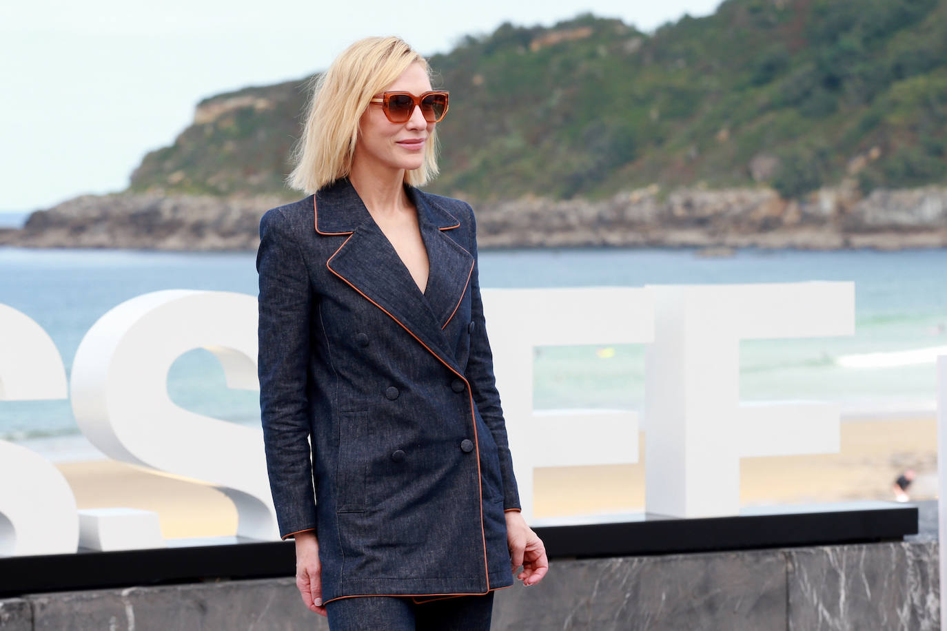 Así ha sido la llegada de Cate Blanchett a Donostia