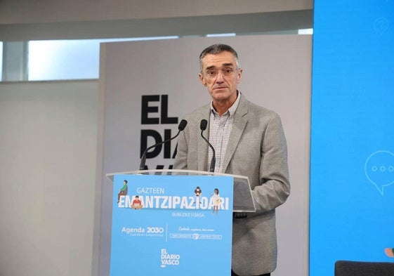 Jonan Fernández vuelve a la fundación Baketik tras once años de asesor en Ajuria Enea