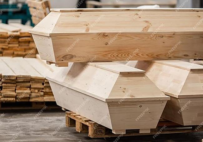 Una empresa de ataúdes.