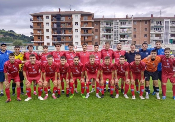 El conjunto Preferente masculino del Euskalduna.