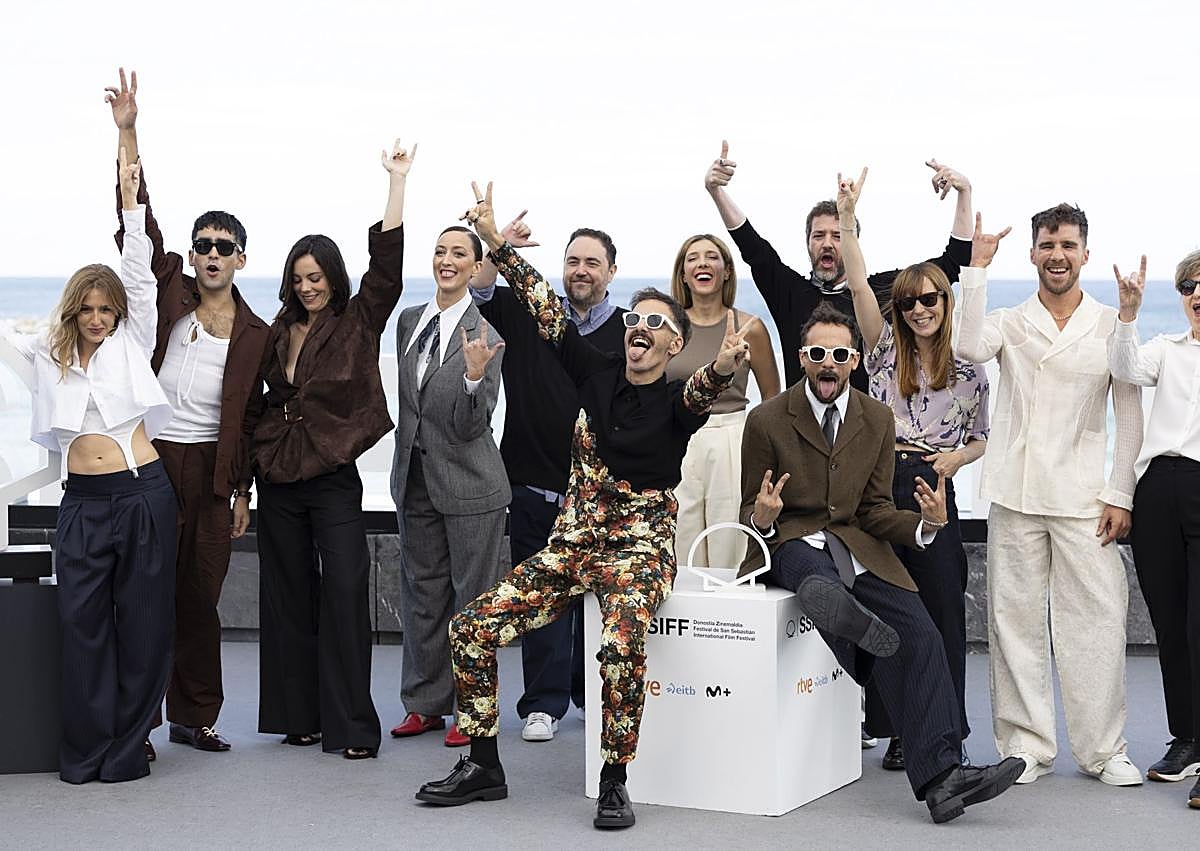 Imagen secundaria 1 - Presentación este miércoles en Donostia de 'Yo, adicto'.