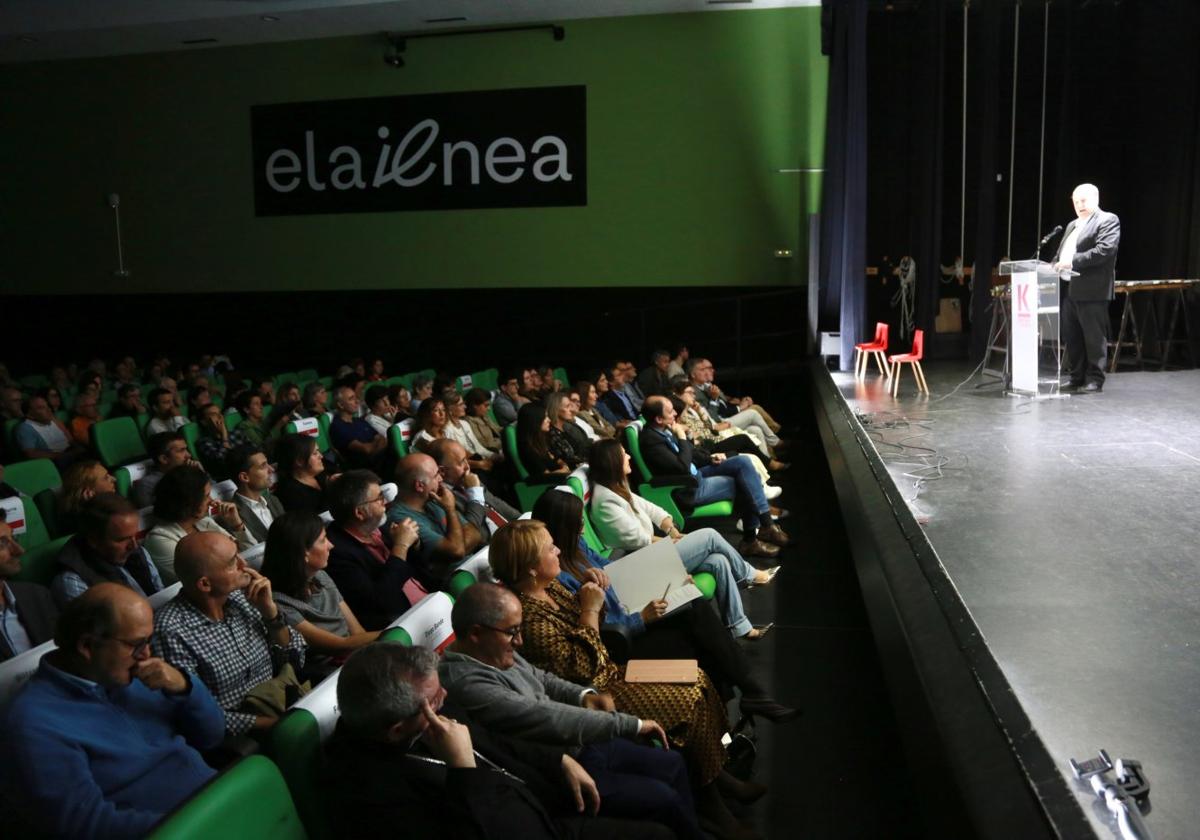 La apertura de curso de Kristau Eskola se celebró en el nuevo colegio ElaiEnea de Donostia.