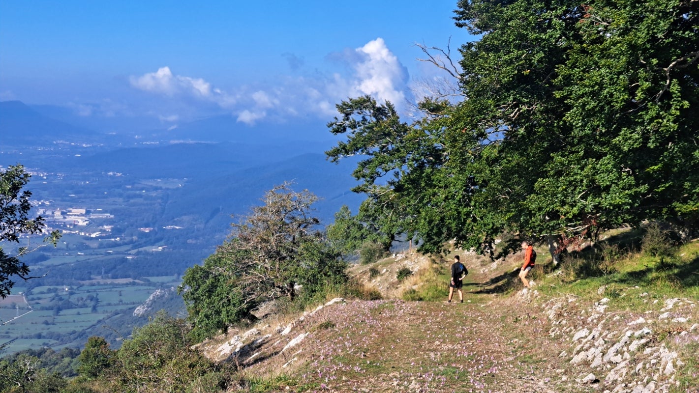 Ruta a la cima de Artxueta