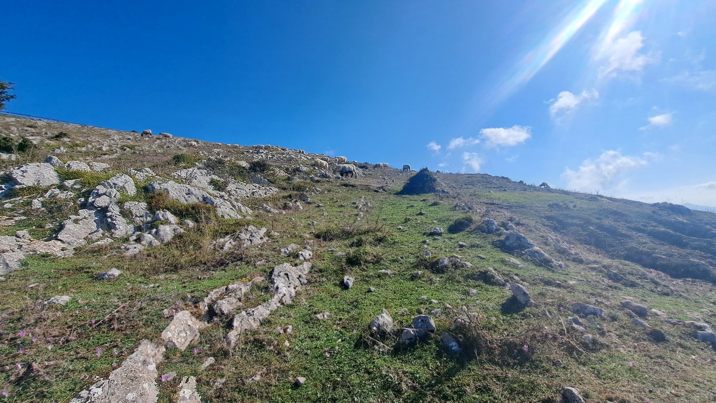 Ruta a la cima de Artxueta