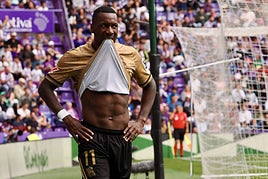 Becker se lamenta en el José Zorrilla de Valladolid