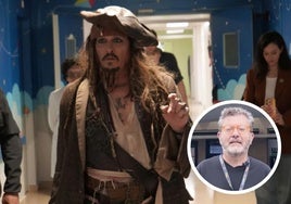 Así se gestó la visita de Johnny Depp al Hospital Donostia