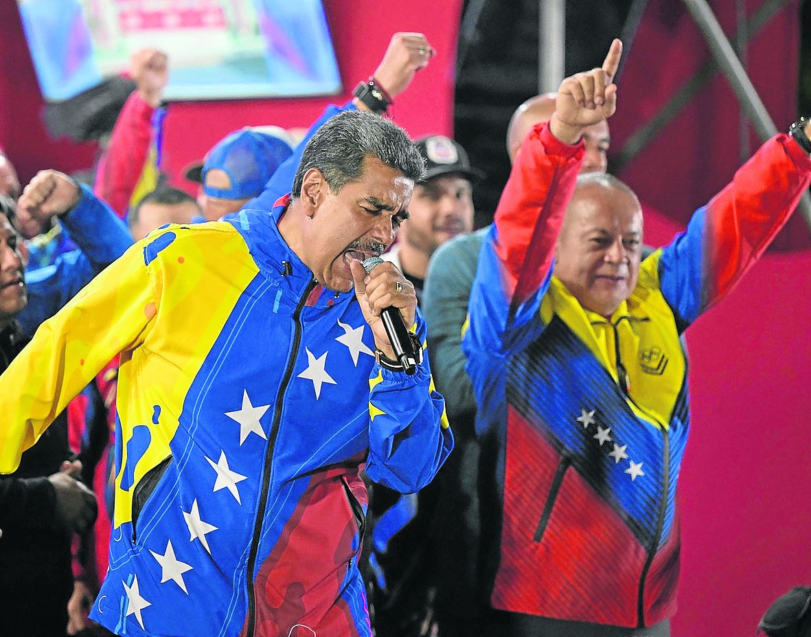 Nicolás Maduro pone en práctica lo aprendido.