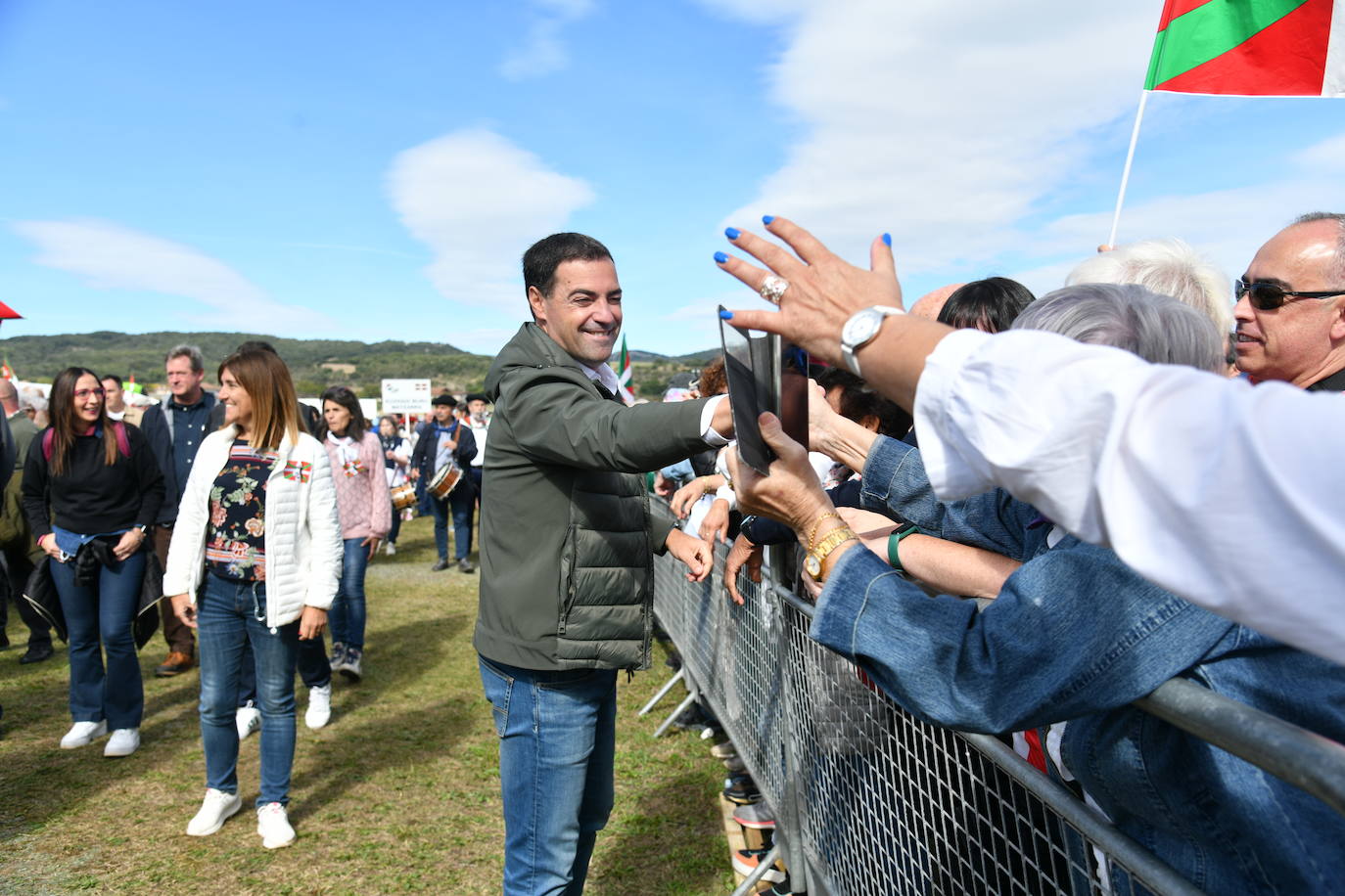 Multitudinario Alderdi Eguna del PNV en Foronda