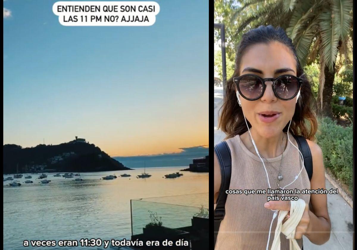 La influencer Flor Maggi explica lo que le llama la atención del País Vasco.