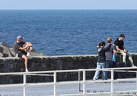 Ambiente soleado en San Sebastián.