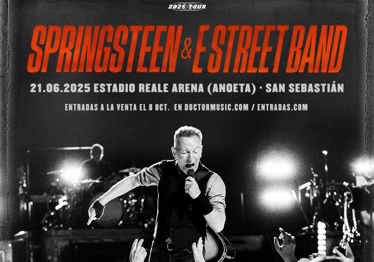 ¿Cuántas entradas se pondrán a la venta para el concierto de Bruce Springsteen en Donostia? ¿Qué precio tienen?