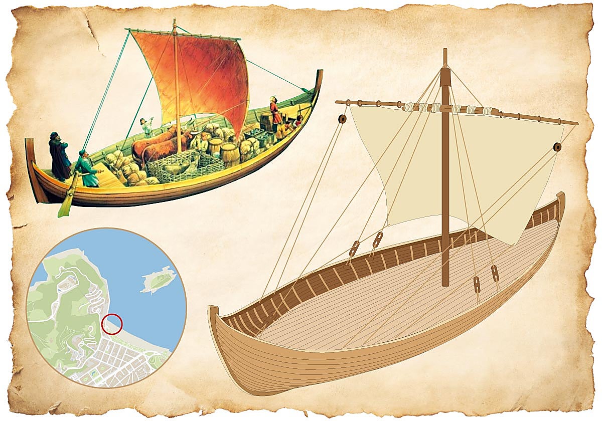 El pecio del siglo XV seguirá en Ondarreta