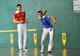 Intza Garaño entra de derecha en un partido del torneo Bankoa ABANCA-DV.