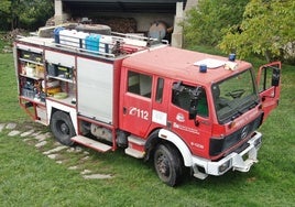 Camión Mercedes Actros que viajará hasta la ciudad bisauguineana de Bafatá.