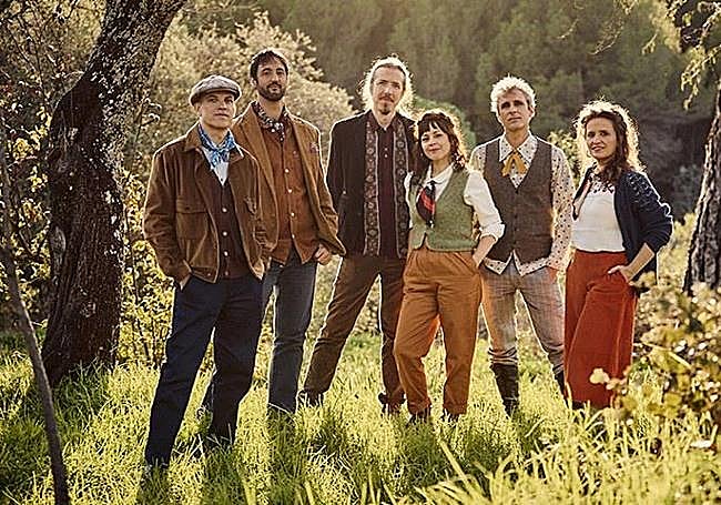 El sexteto O'sister.