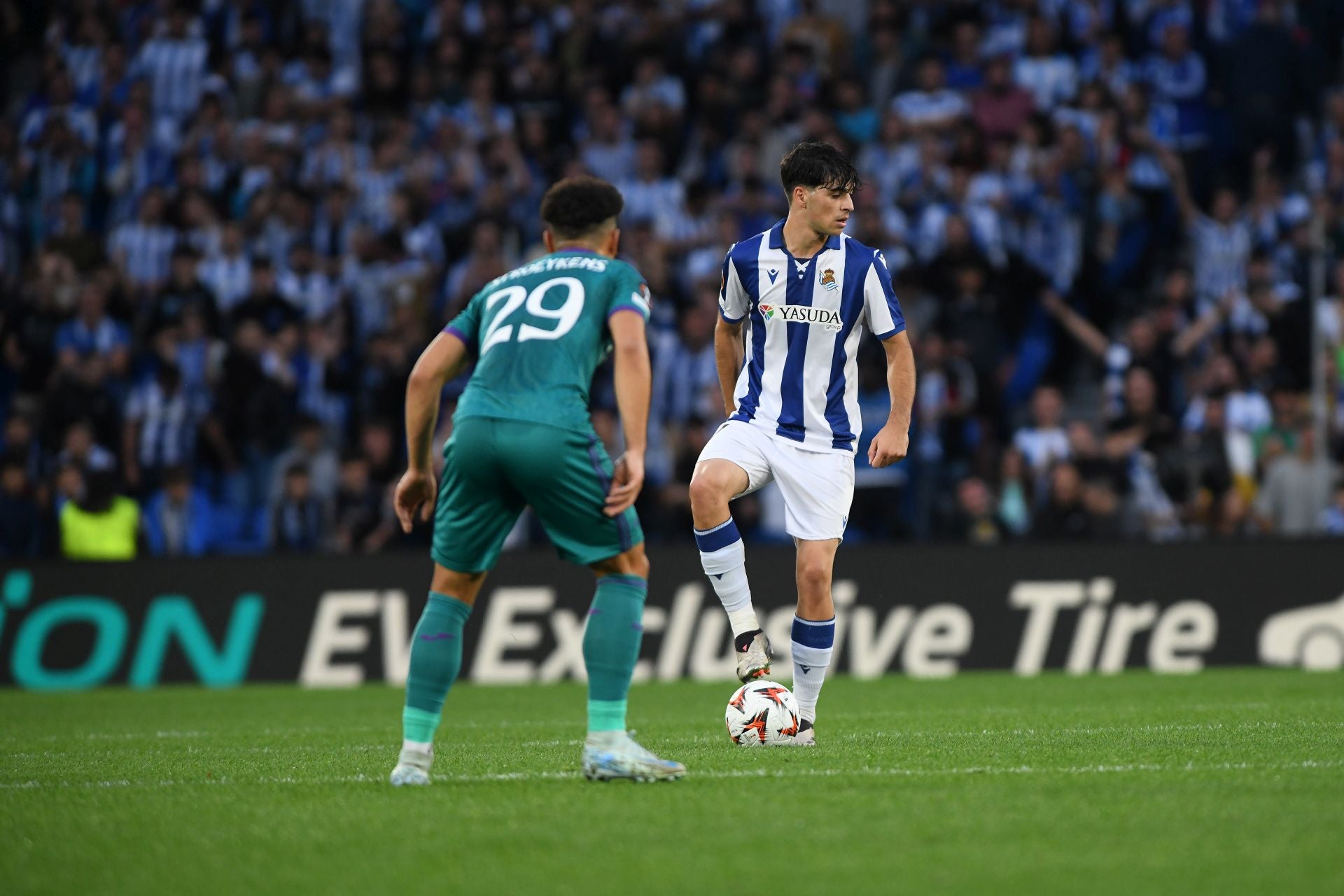 Las imágenes del Real Sociedad - Anderlecht