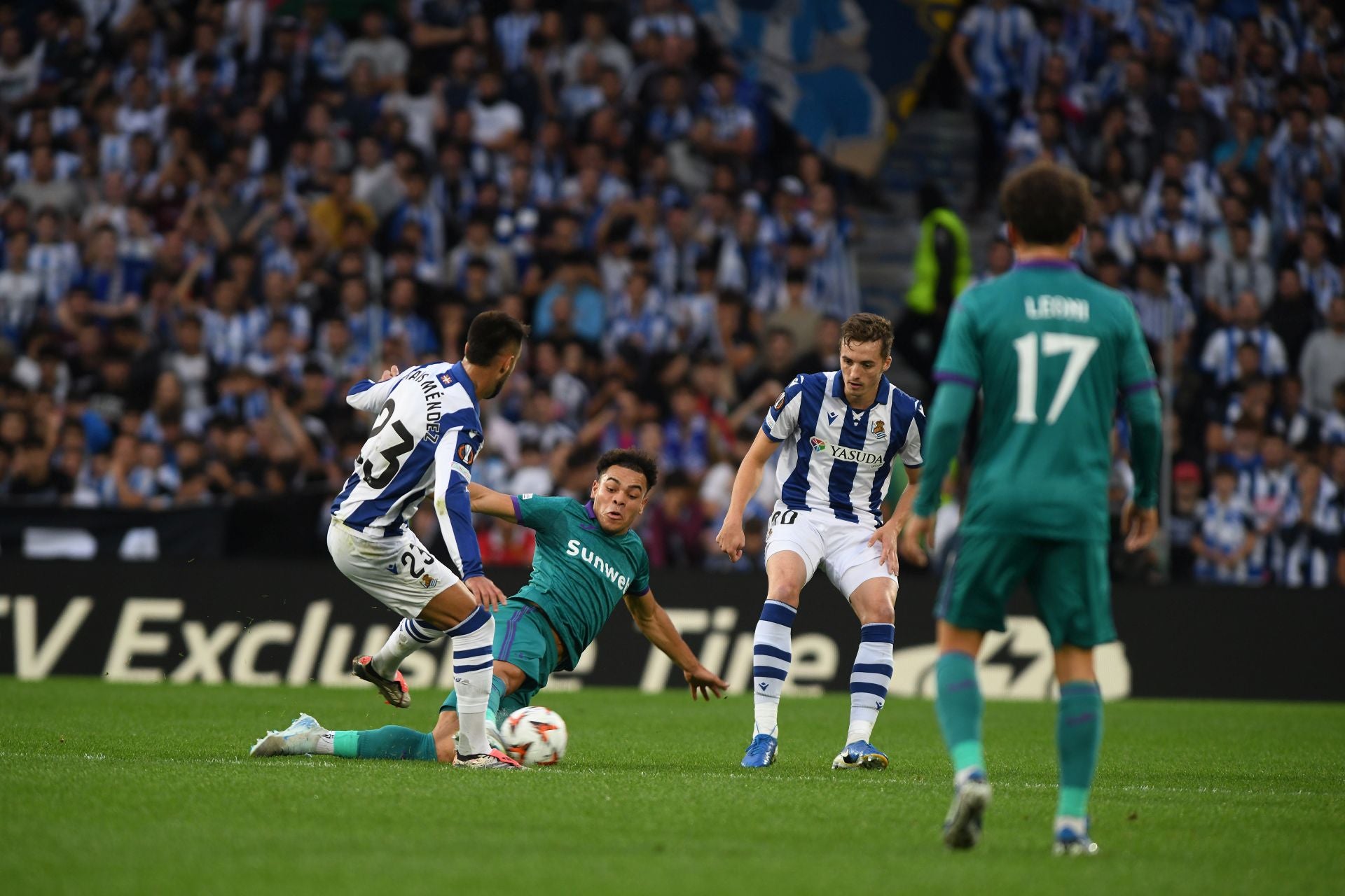 Las imágenes del Real Sociedad - Anderlecht