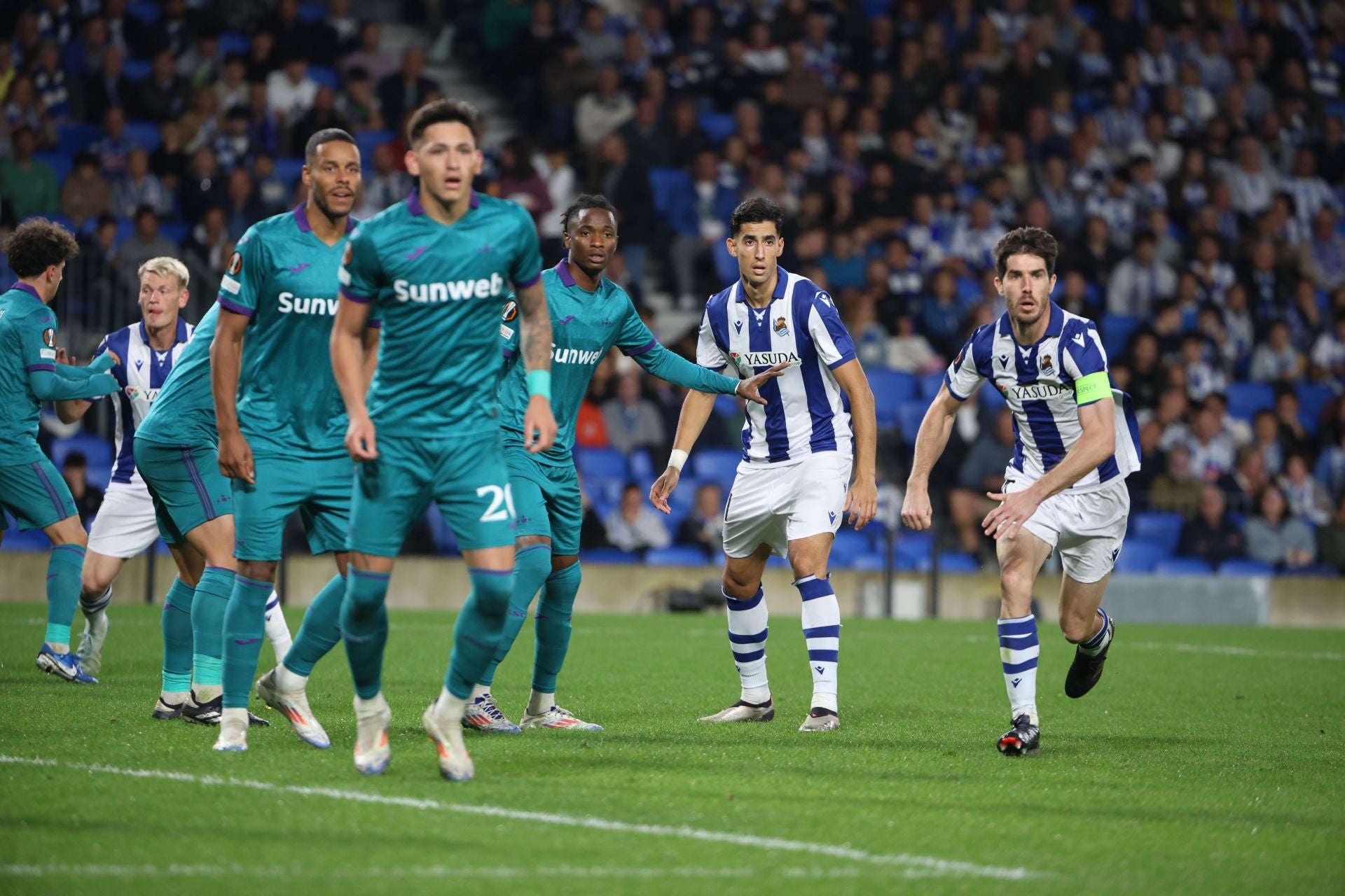 Las imágenes del Real Sociedad - Anderlecht