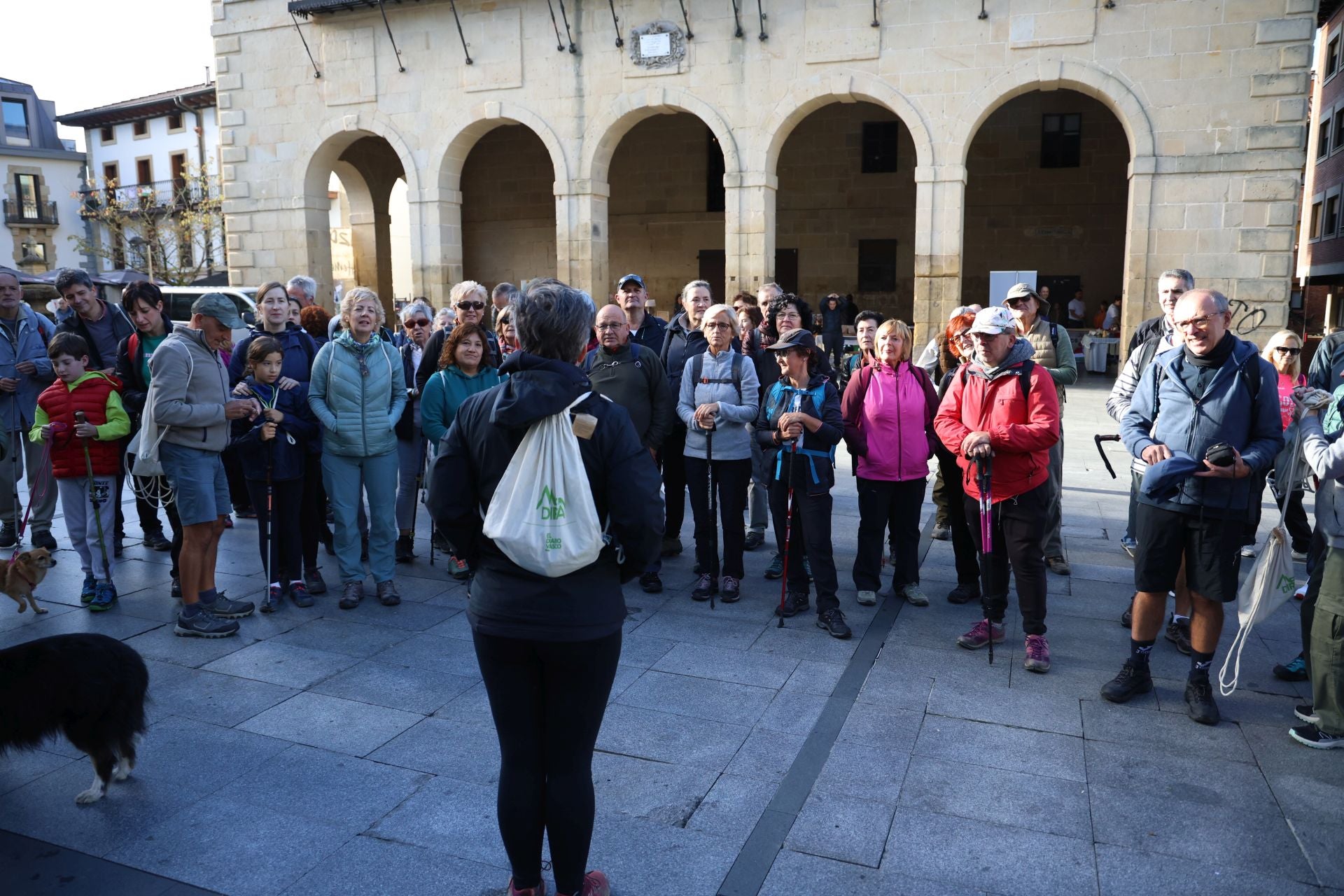 Las imágenes de la excursión al castillo de Beloaga organizada por Mendira