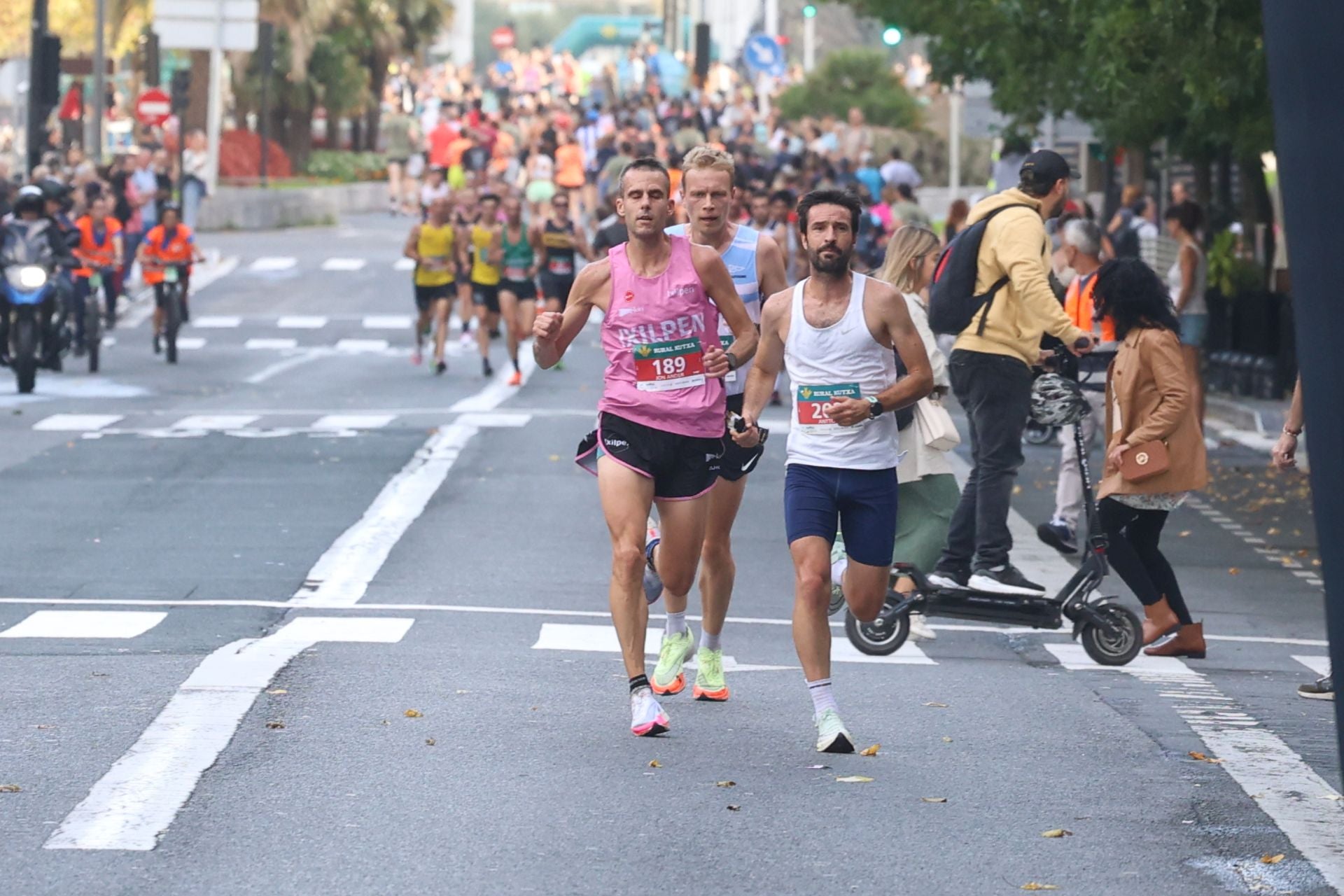 Las imágenes del Media Maratón de San Sebastián