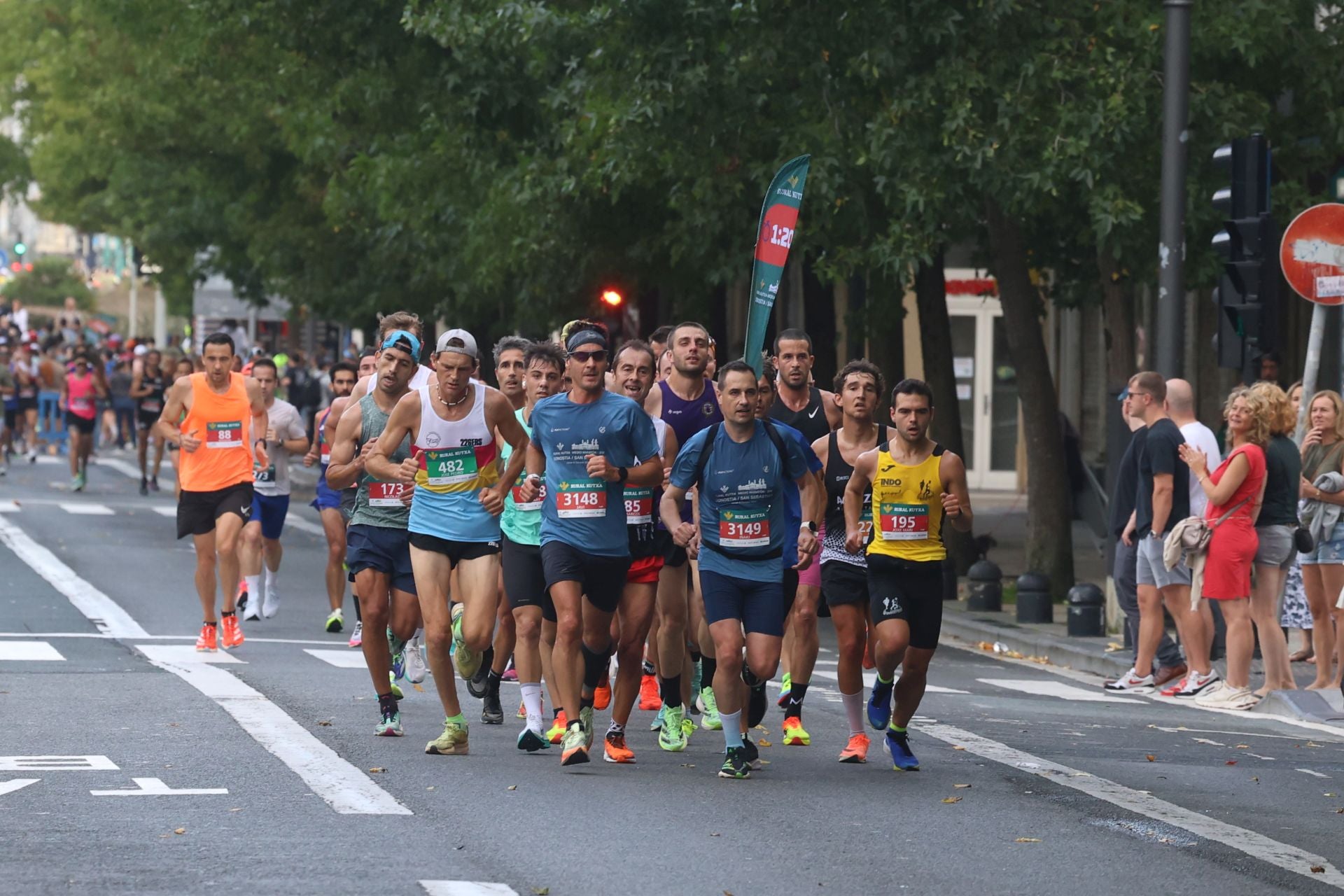 Las imágenes del Media Maratón de San Sebastián