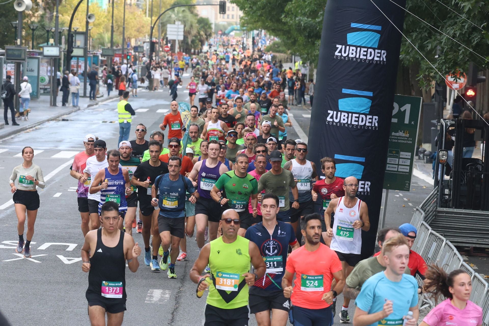 Las imágenes del Media Maratón de San Sebastián