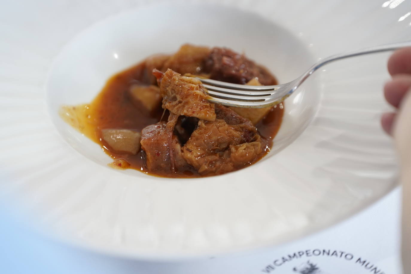 Las imágenes del campeonato mundial de callos en San Sebastian Gastronomika