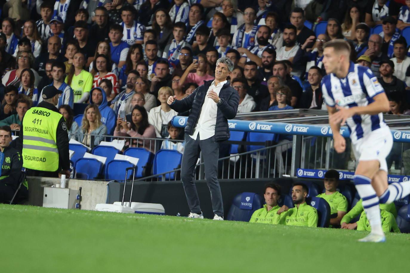 Las mejores imágenes del Real Sociedad - Atlético de Madrid