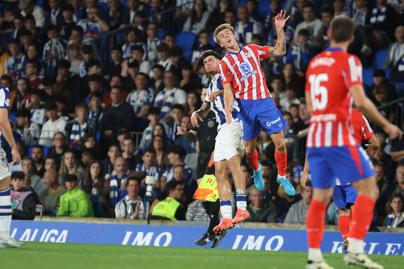Las mejores imágenes del Real Sociedad - Atlético de Madrid