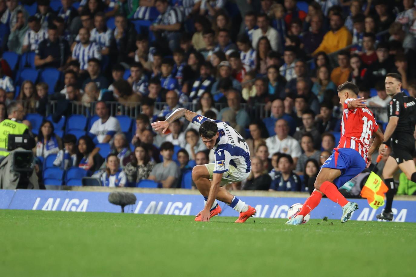 Las mejores imágenes del Real Sociedad - Atlético de Madrid