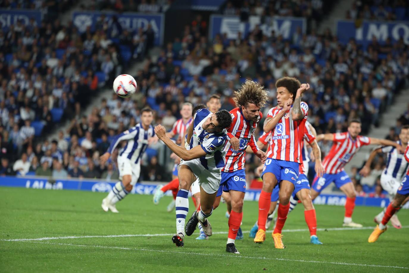 Las mejores imágenes del Real Sociedad - Atlético de Madrid