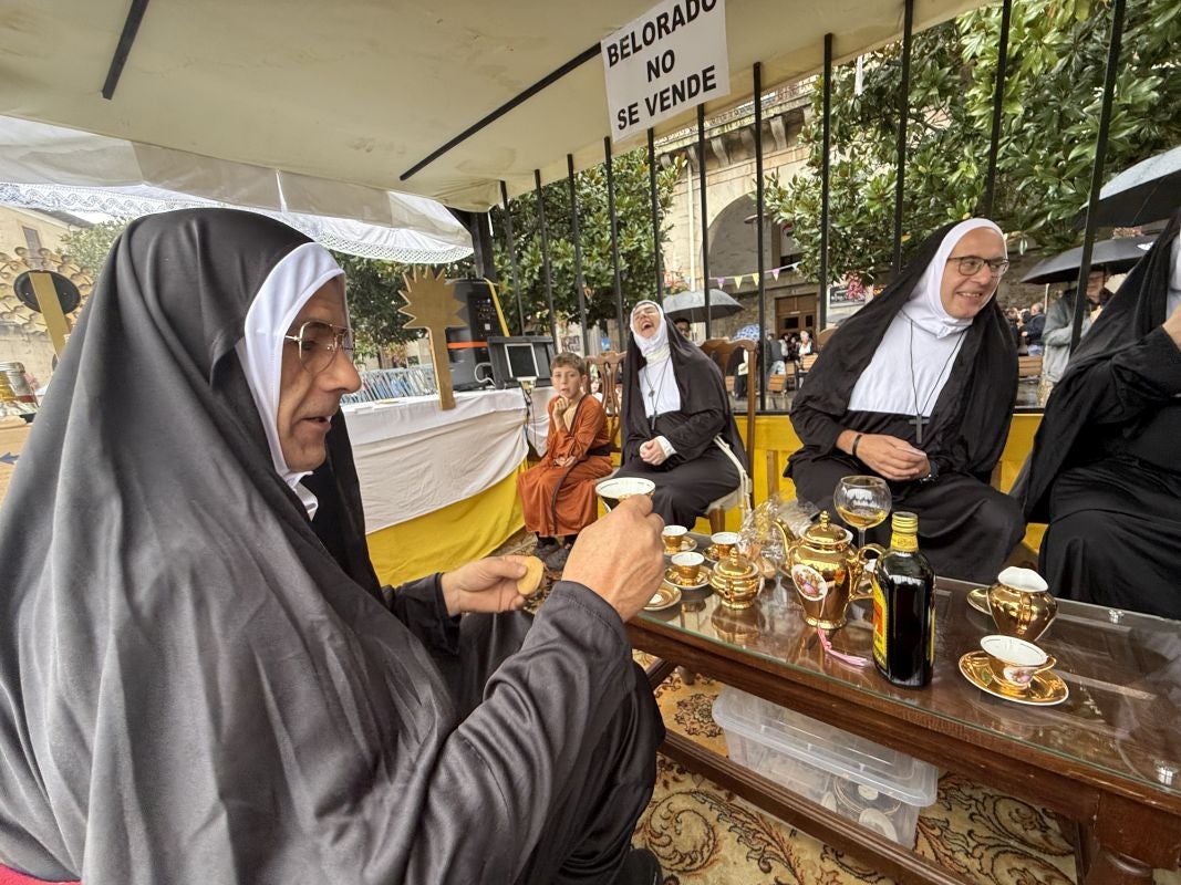 Las monjas de Belorado se escapan a la Bixamon de Rosario oñatiarra