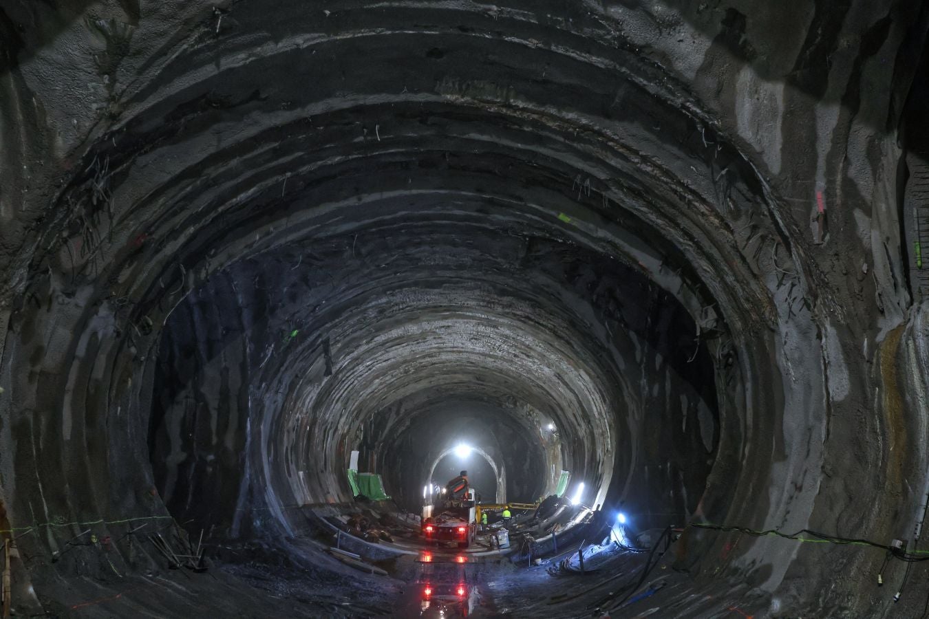 Así avanzan las obras del metro bajo San Sebastián