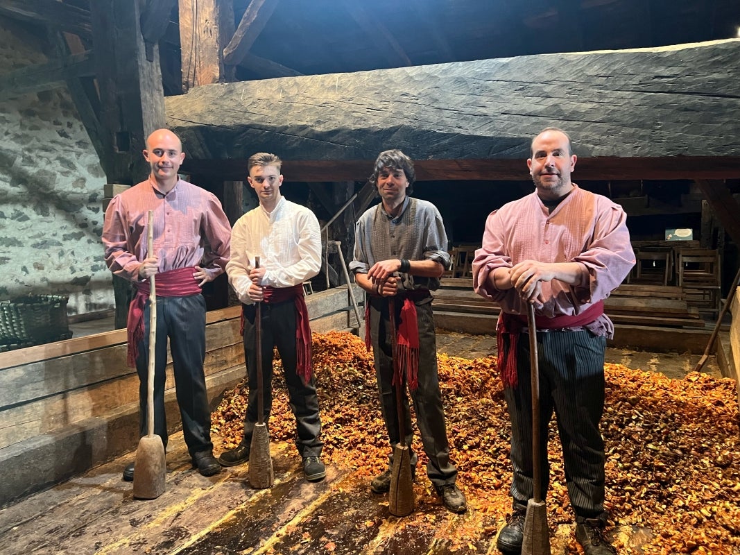 Arranca la &#039;Sagardo Astea&#039; en el caserío Igartubeiti