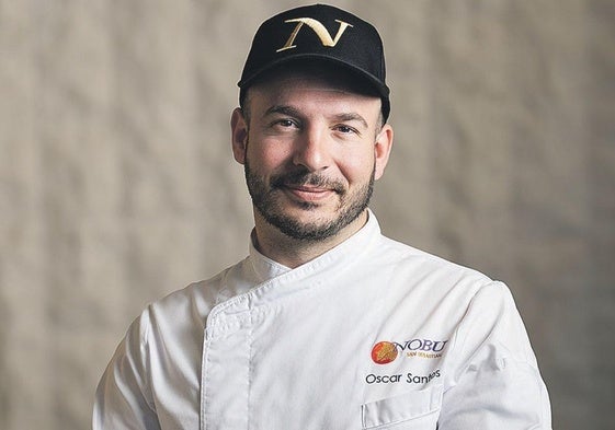 Óscar Santos, chef del Restaurante Nobu.