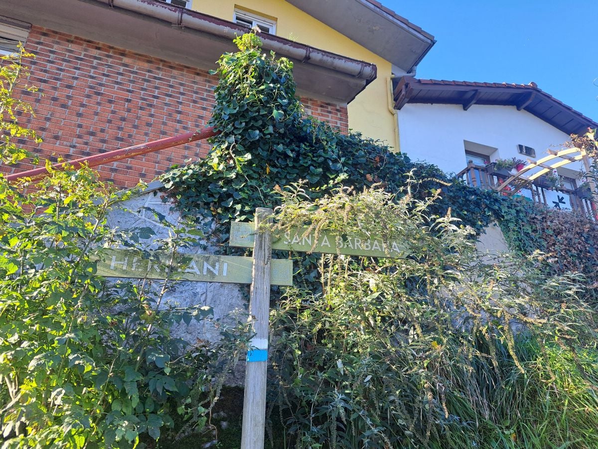 Visitamos Agerreburu, el mirador de Santa Bárbara