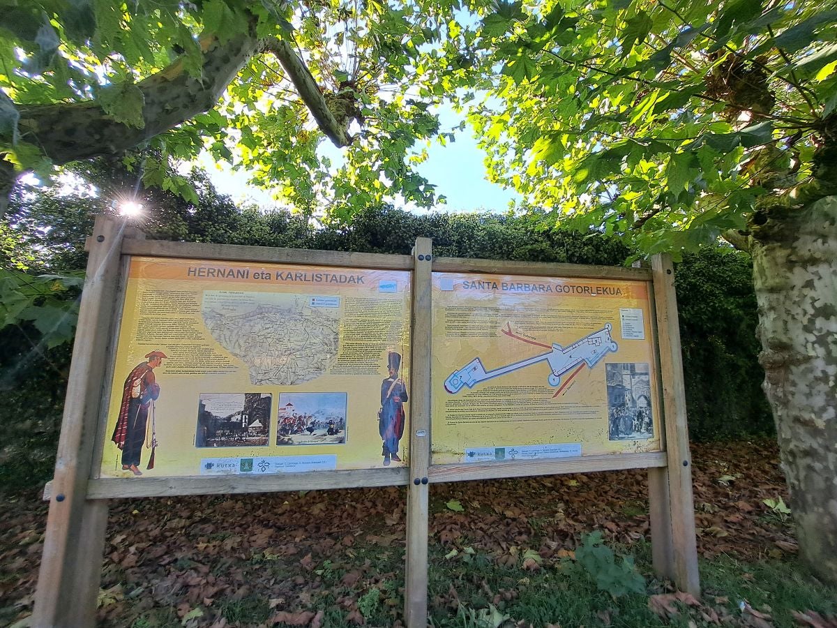 Visitamos Agerreburu, el mirador de Santa Bárbara