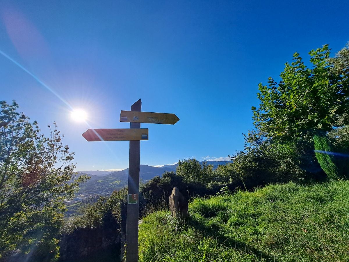 Visitamos Agerreburu, el mirador de Santa Bárbara