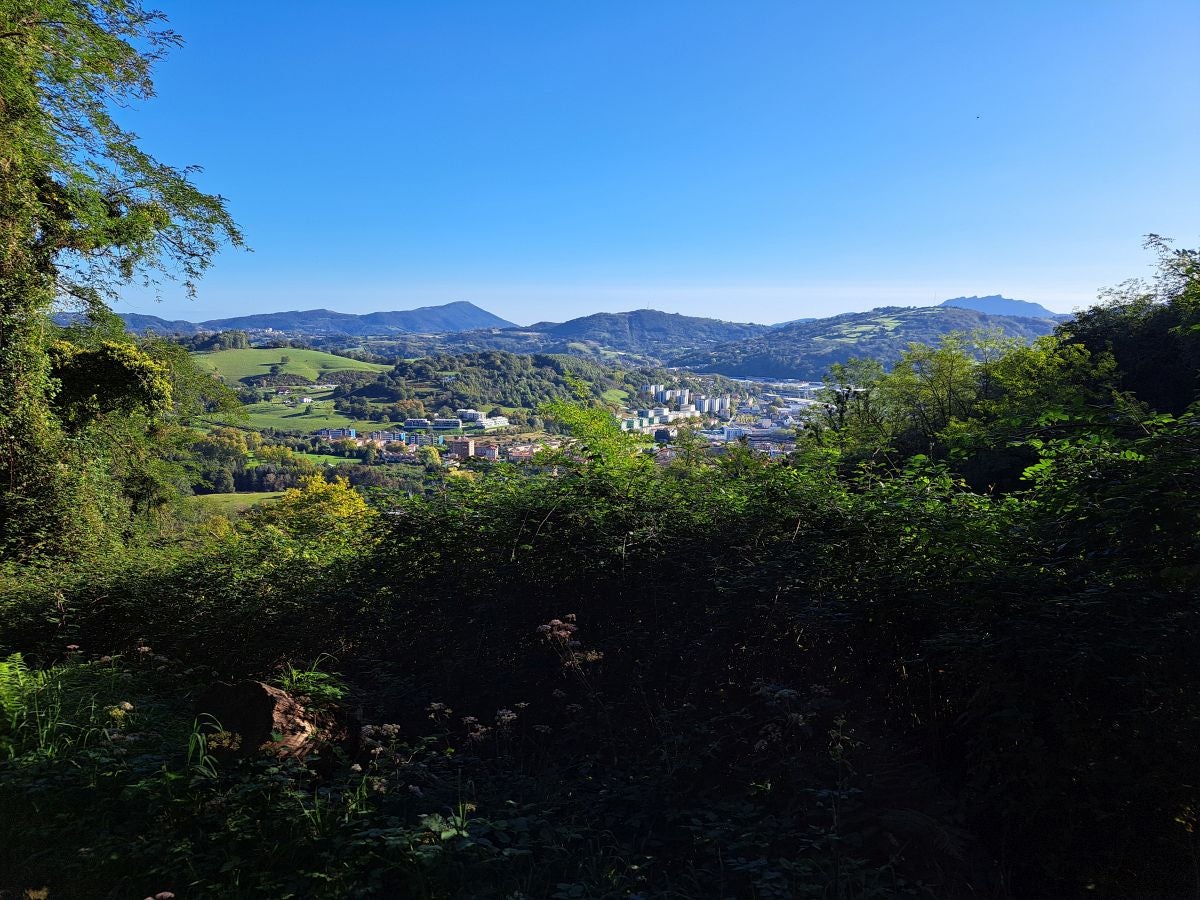 Visitamos Agerreburu, el mirador de Santa Bárbara