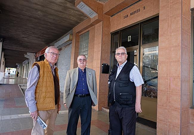 Antonio Pablo, Miguel Buen y Joaquín Acosta se reúnen 40 años después del asesinato de Gajate.