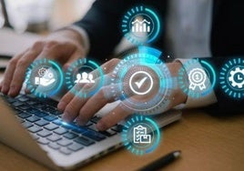 Cartel anunciador de la 'Semana de las Nuevas Tecnologías de Tolosaldea', que arrancan el próximo lunes días 21.