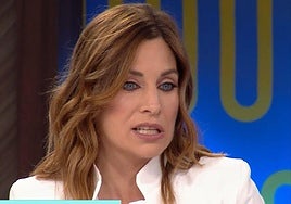 Leire Martínez, durante el programa de ETB.