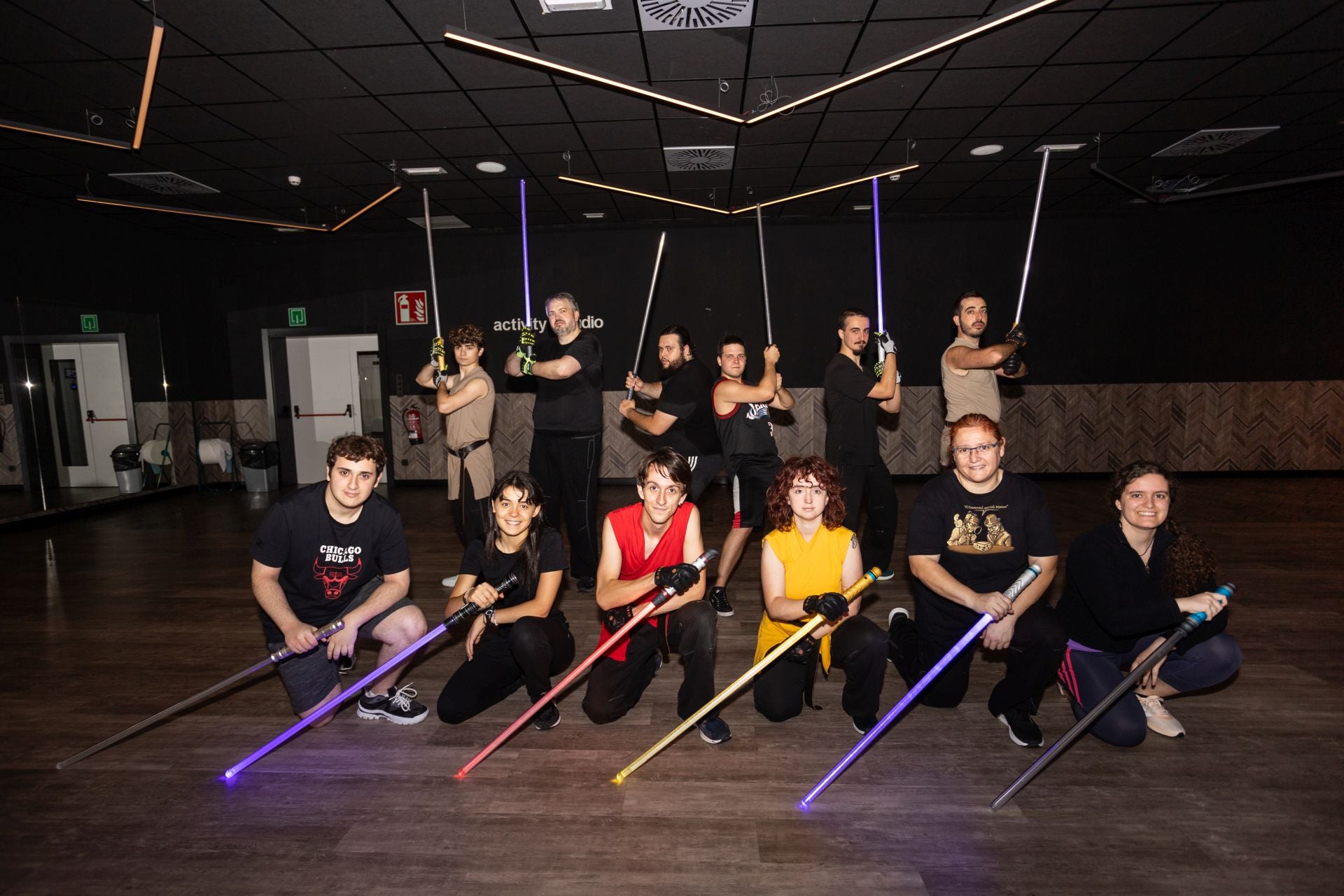 La lucha de espadas láser, en imágenes