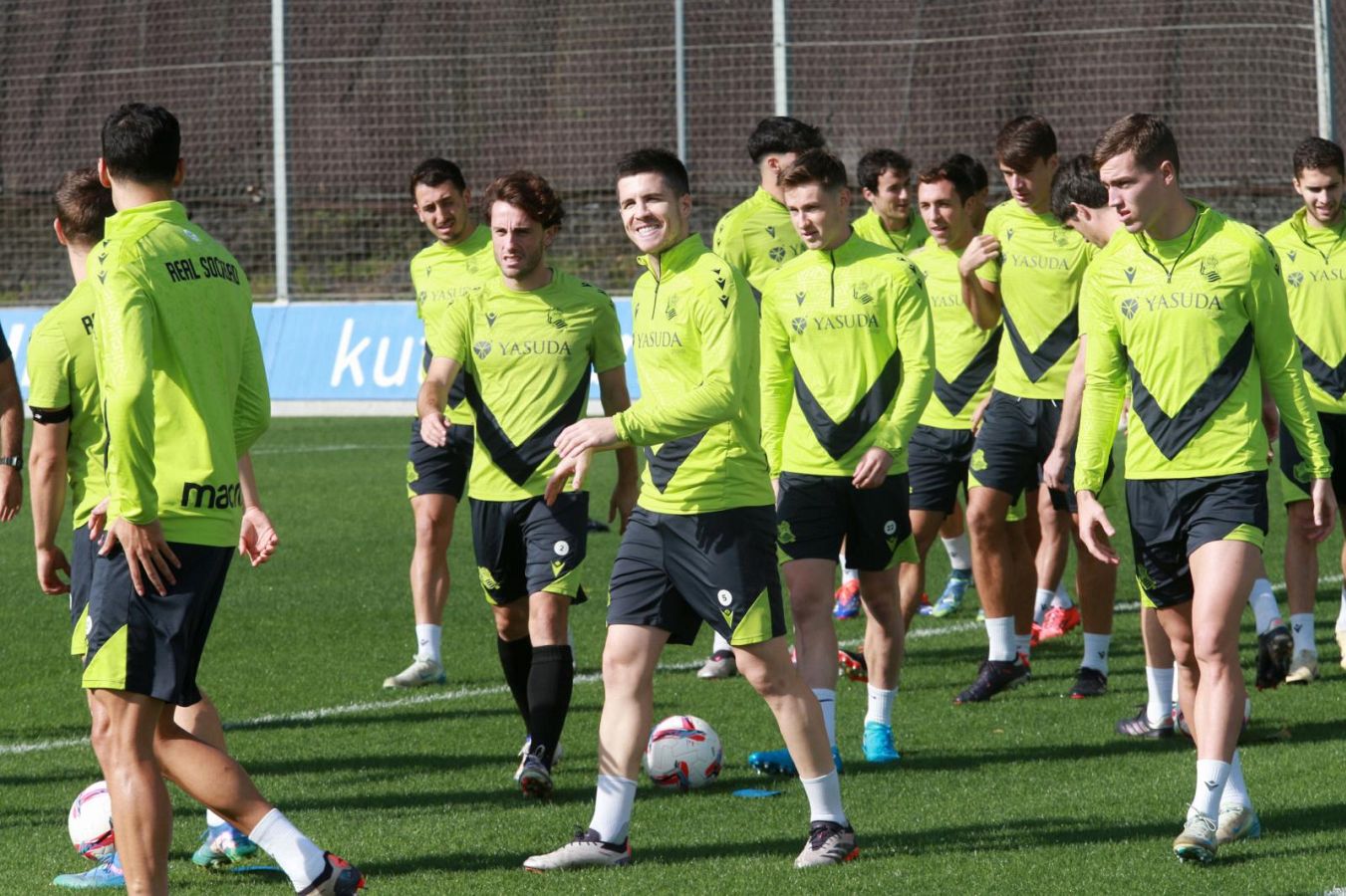 La Real recupera a sus internacionales